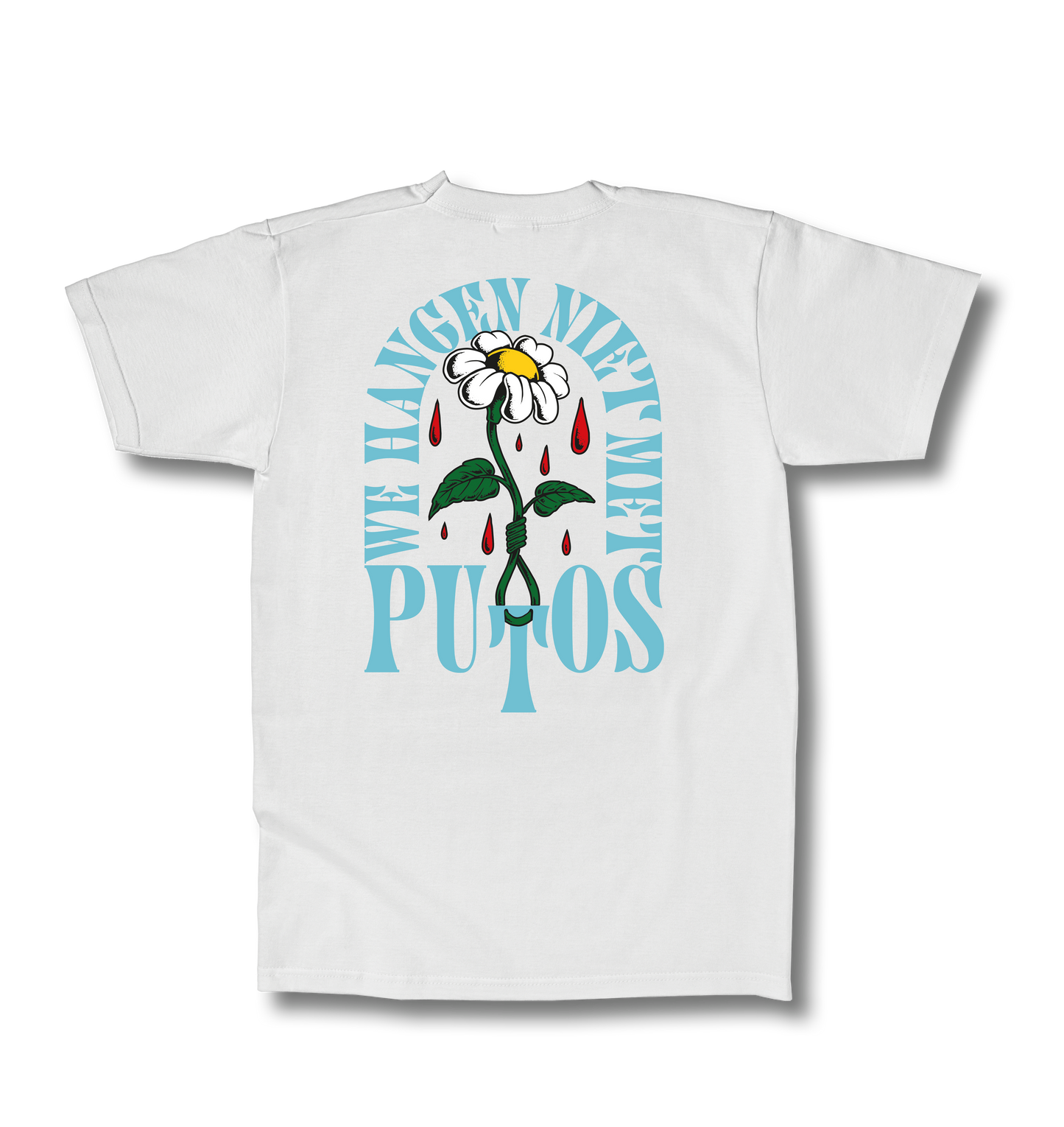 PUTOS T-SHIRT WHITE (OVERSIZED FIT)